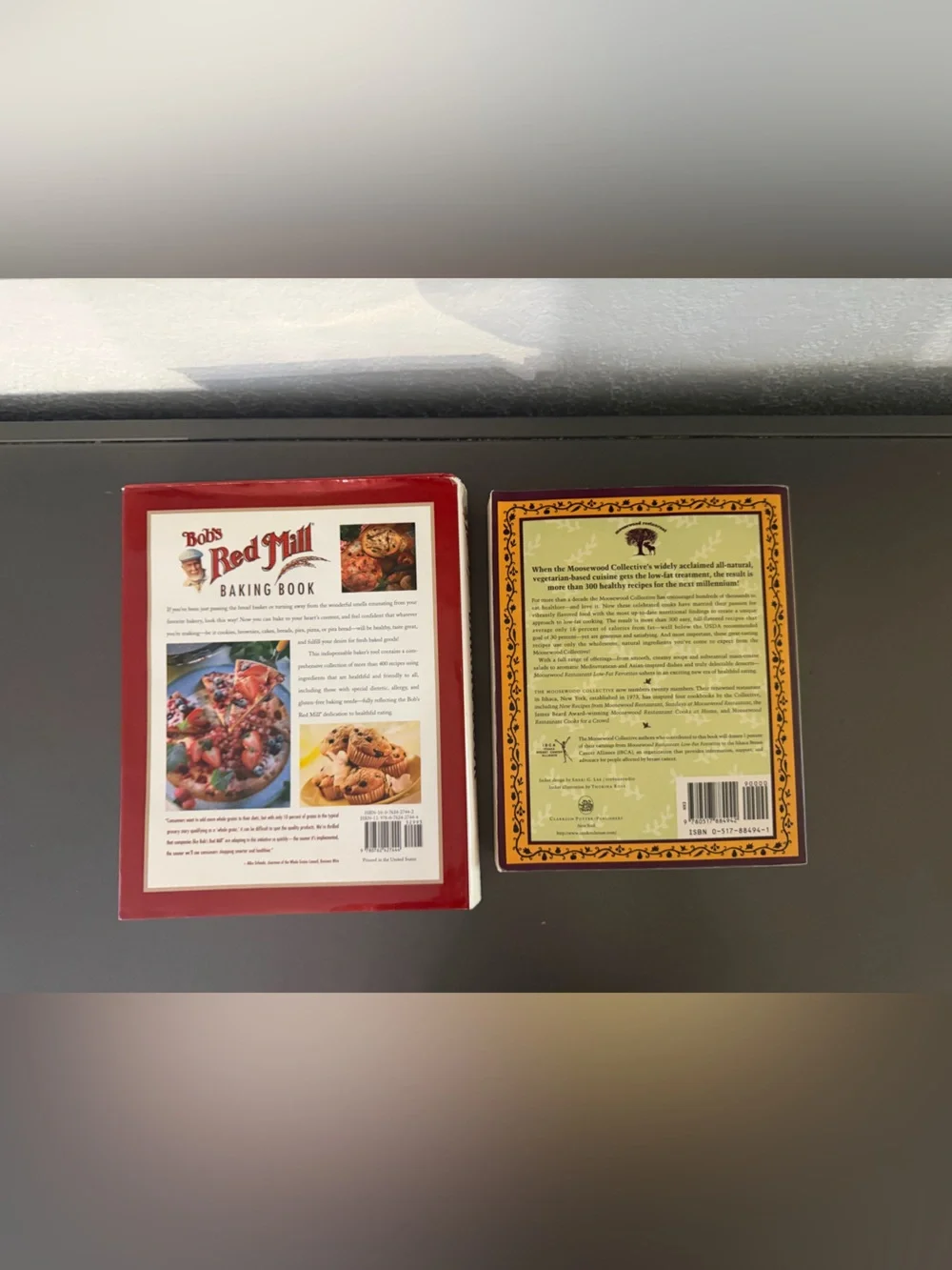 2 Cookbook Bundle – Bob’s Red Mill Baking Book + Moosewood Low-Fat Favorites